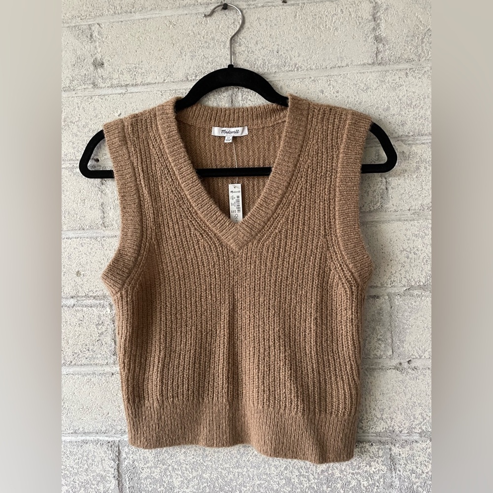 Madewell V Neck Sweater Vest